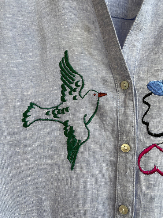 Love your bouquet bird