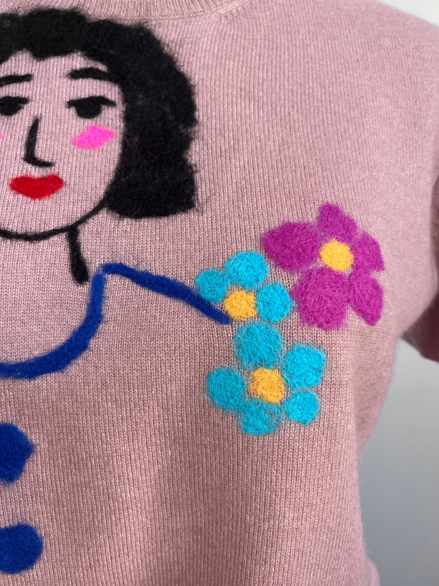 Short Sleeve Cashmere sweater