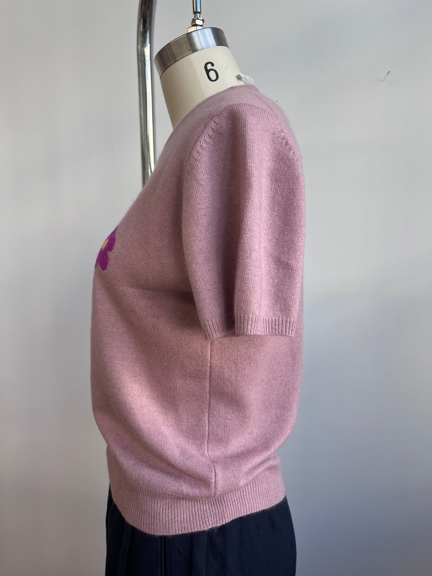 Short Sleeve Cashmere sweater