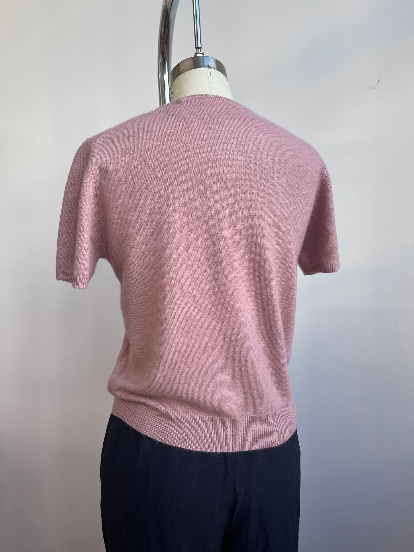 Short Sleeve Cashmere sweater