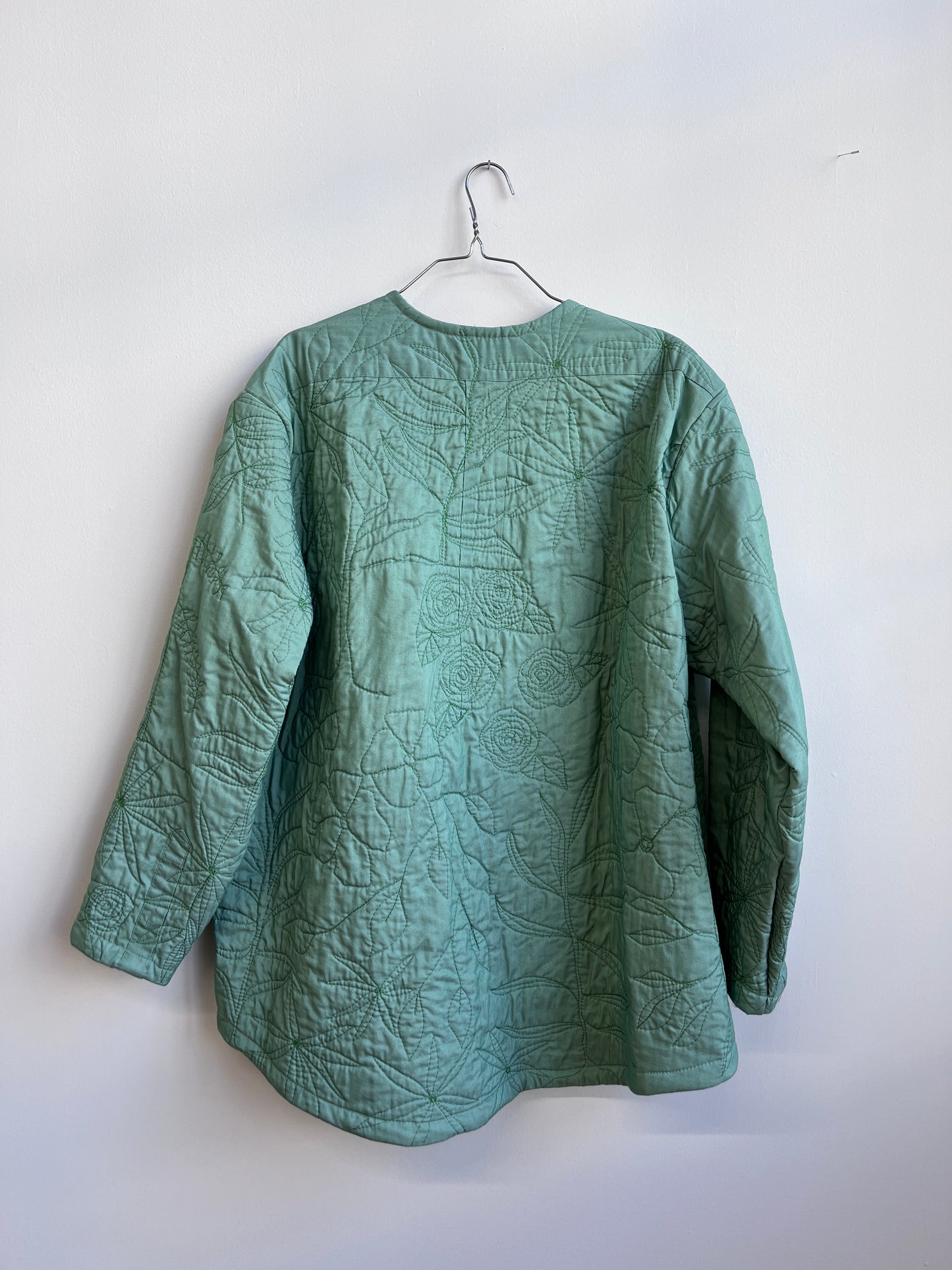 Green Garden quilted jacket