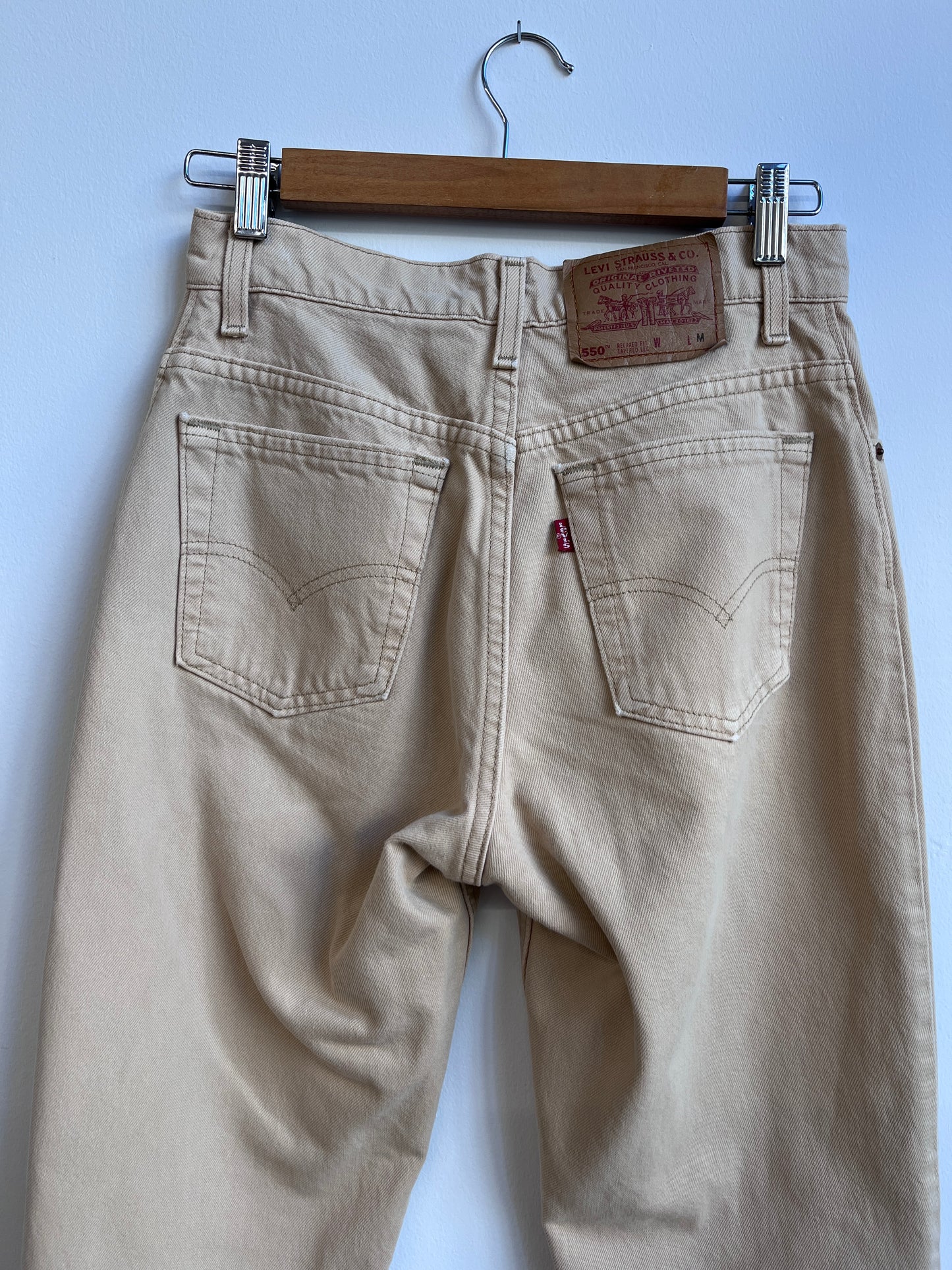 My faces drawn on a vtg Levi's