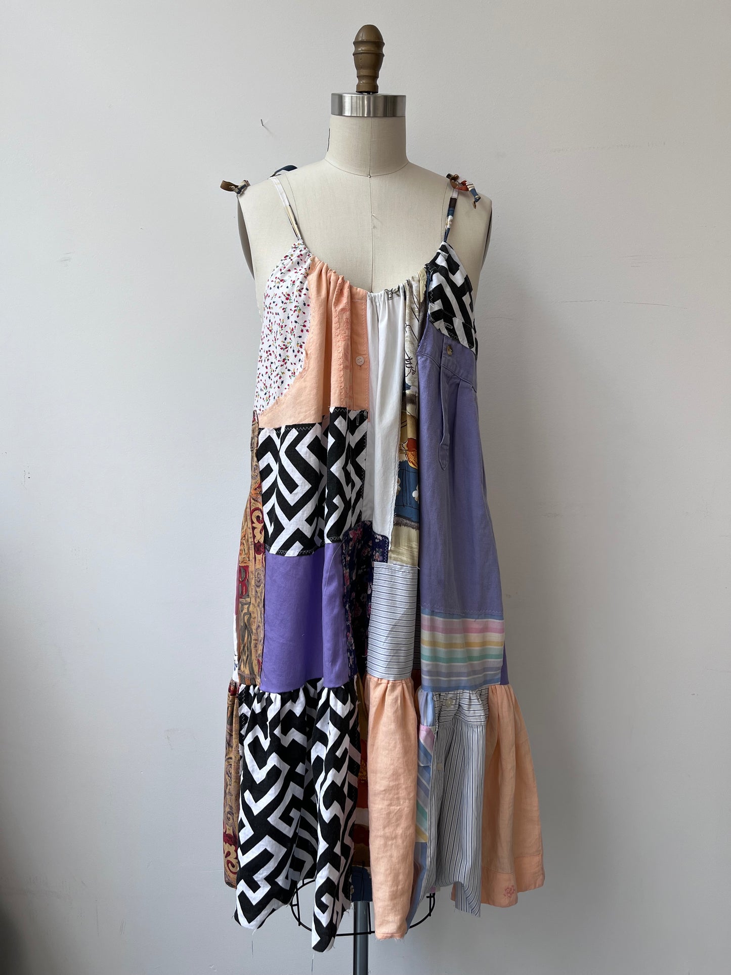 Up-cycled Patchwork Tent Dress