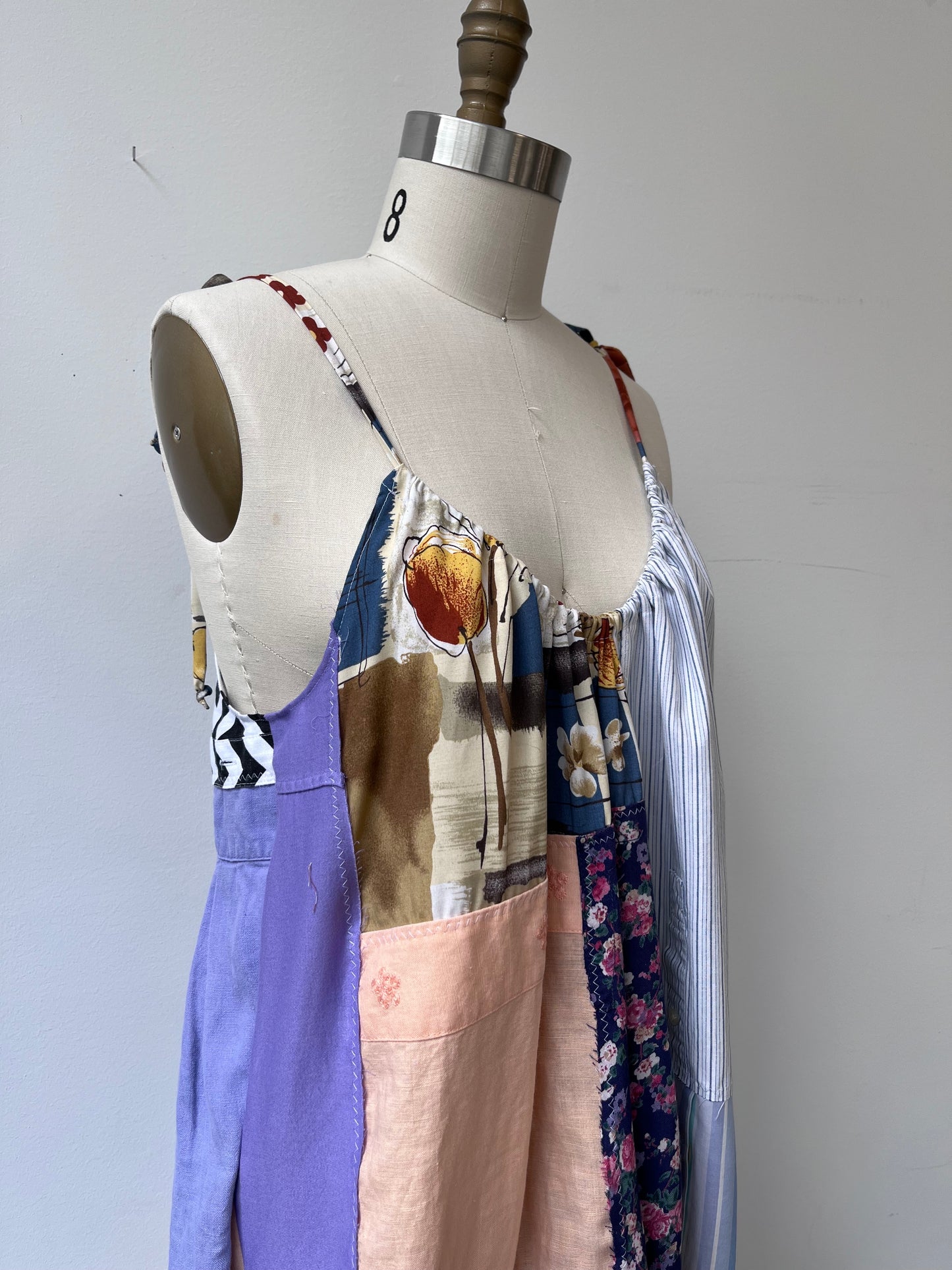 Up-cycled Patchwork Tent Dress